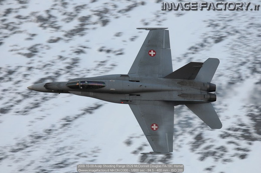 2008-10-09 Axalp Shooting Range 0529 McDonnell Douglas FA-18C Hornet